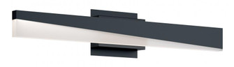 Slant 24'' LED Vanity,120-277V,23W,5 CCT,BK (1|SLNV2403LAJUDBK)