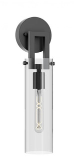 Houston 17'' Med Base Sconce,120V,BK (1|HOUS0517MBBK)