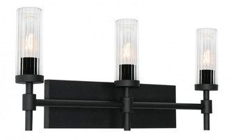 Huntington 24'' Med Base Vanity,120V,BK (1|HNTV2411MBBK)