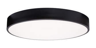 Bailey 19'' LED Flush,120-277V,30W,5 CCT,BK,BB (1|BAYF19LAJUDBK-BB)