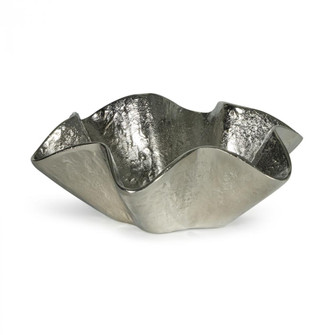 Regina Andrew Pedicoat Metal Bowl Large (Nickel) (5533|20-1642SIL)