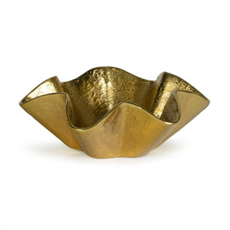 Regina Andrew Pedicoat Metal Bowl Large (Brass) (5533|20-1642BRS)