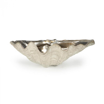 Regina Andrew Clam Bowl Small (Ambered Silver Leaf) (5533|20-1036AMBSL)