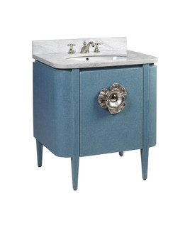 Briallen 30'' Blue Vanity with Oval Undermount Sink (92|3800-0005)