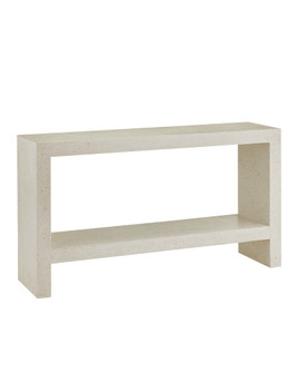 Carson Ivory Terrazzo Console Table (92|2000-0039)