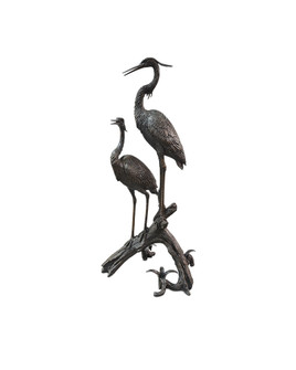 Herons on Branch Bronze (92|1200-0913)