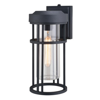 Crestline 6.5-in Outdoor Wall Light Textured Black (51|T0742)
