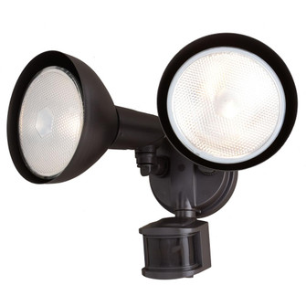 11.75-in. 2 Light Outdoor Motion Sensor Security Flood Light Bronze 180 Deg. (51|T0695)