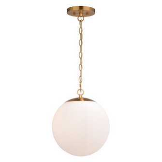 Linden 12-in. 1 Light Globe Pendant Muted Brass (51|P0414)