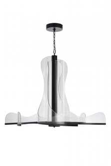 Estrella 47.25'' 6 Arm LED Chandelier in Flat Black (20|59627-FB-LED)