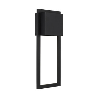 1 Light Outdoor Wall Lantern (42|956012BK-GL)