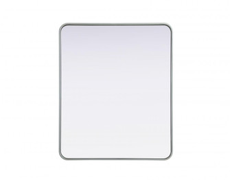 Contour Metal Rectangle Mirror 30x36 in Silver (758|MR8A3036SIL)