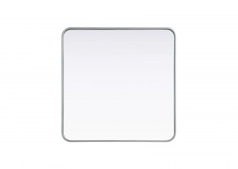R Corner Square Mirror 30''x30''x2'' silver (758|MR8A3030SIL)