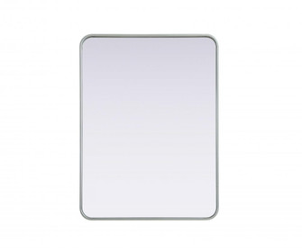 Contour Metal Rectangle Mirror 27x36 in Silver (758|MR8A2736SIL)