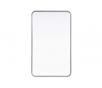 Contour Metal Rectangle Mirror 22x36 in Silver (758|MR8A2236SIL)