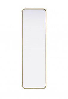 R Corner Mirror 18''x60''x2'' Brass (758|MR8A1860BRA)