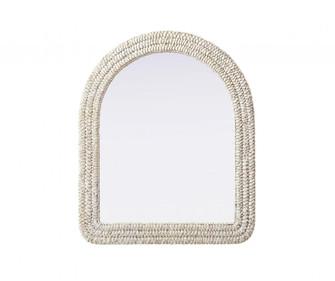 Jute Rope Mirror 30''x36'' Linen White (758|MR4G3036LN)
