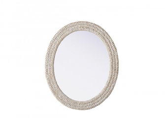 Jute Rope Mirror 30''x36'' Linen White (758|MR4C3036LN)