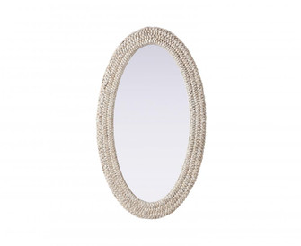 Jute Rope Mirror 24''x42'' Linen White (758|MR4C2442LN)