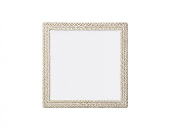 Rectangle Cornhusk Mirror 40x40 in Linen White (758|MR4A4040LN)
