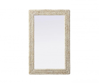 Rectangle Cornhusk Mirror 27x42 in Linen White (758|MR4A2742LN)