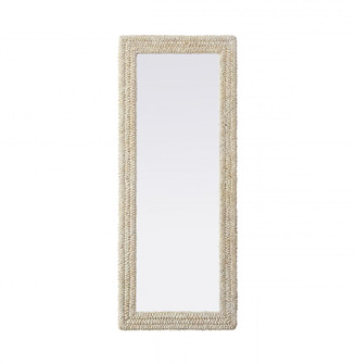 Rectangle Cornhusk Mirror 24x60 in Linen White (758|MR4A2460LN)
