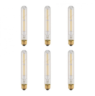 8W 3000K LED T10 Light bulb with 900 Lumens (758|T10LED201-6PK)
