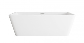 Bathtub 66.9 x 29.5 x 22.8 Glossy White (758|BT30667GW-BNK)