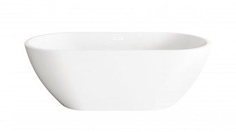 Bathtub 66.9 x 29.5 x 23 GW with WHT drain kit (758|BT30367GW-WHT)