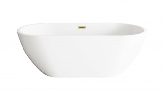 Bathtub 66.9 x 29.5 x 23 GW with BGD drain kit (758|BT30367GW-BGD)