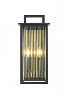 Kannon 8.5 inch Outdoor Wall Sconce in Black (758|OD513W19BK)