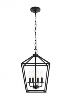 Gage 12 inch Lantern Pendant in Black (758|LD511H20BK)