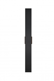 Waylen 4.5 x 40 inch Outdoor Wall Sconce in Black (758|OD506W40BK)