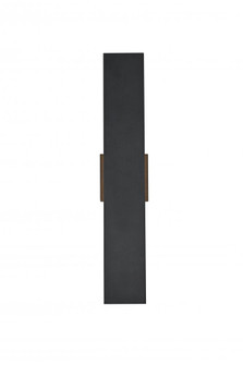 Waylen 4.5 x 24 inch Outdoor Wall Sconce in Black (758|OD506W24BK)
