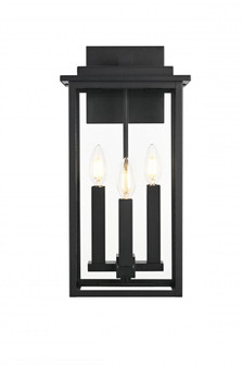 Kaysen 9 inch Outdoor Wall Sconce in Black (758|OD501W18BK)