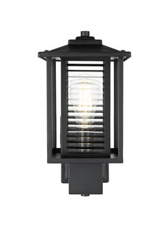 Bouvier 7 Inch Outdoor Wall Sconce in Black (758|OD344W14BK)
