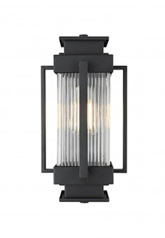 Harlan 7 Inch Outdoor Wall Sconce in Black (758|OD341W14BK)