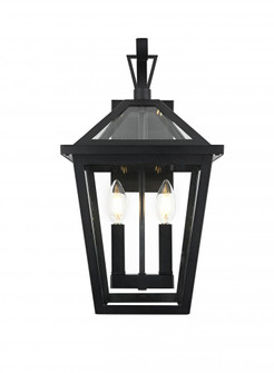 Frankford 10 Inch Outdoor Wall Sconce in Black (758|OD334W18BK)