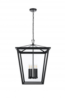Oxford 20 Inch Outdoor Pendant in Black (758|OD334H27BK)