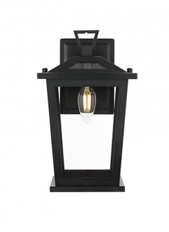 Wall sconce W7'' H12'' E6.5'' L1 Black (758|OD333W12BK)