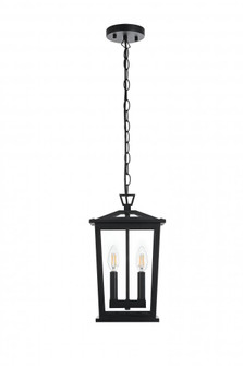 Berks 8.5 Inch Outdoor Pendant in Black (758|OD333H15BK)