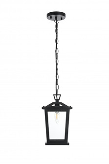 Berks 7 inch Outdoor Pendant in Black (758|OD333H12BK)