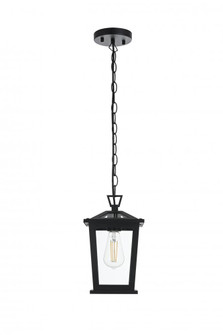 Cayman 7 inch Outdoor Pendant in Black (758|OD332H12BK)