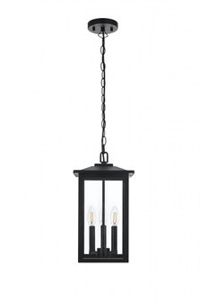 Carlisle 9 Inch Outdoor Pendant in Black (758|OD325H17BK)