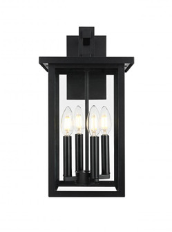 Sheridan 9 Inch Outdoor Wall Sconce in Black (758|OD324W17BK)
