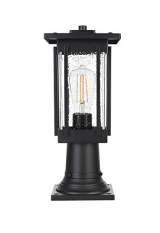 Outdoor Pole Light L6.5'' W6.5'' H15.5'' L1 Black (758|OD322P16BK)