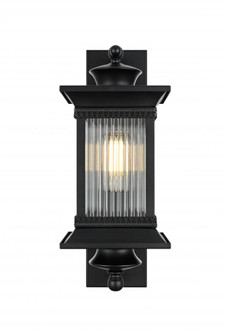 Collins 7 Inch Outdoor Wall Sconce in Black (758|OD316W19BK)