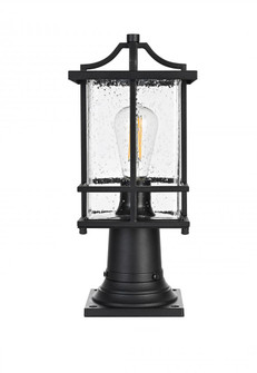 Miller 7 Inch Outdoor Post Light in Black (758|OD312P16BK)