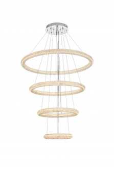 Bowen 42 inch LED chandelier in chrome (758|3800G41C)