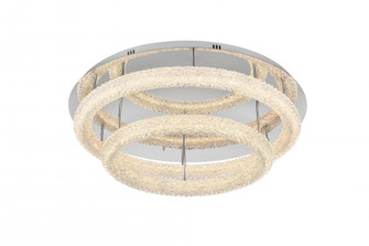 Bowen 33.5 inch LED Flush Mount in Chrome (758|3800F33L2C)